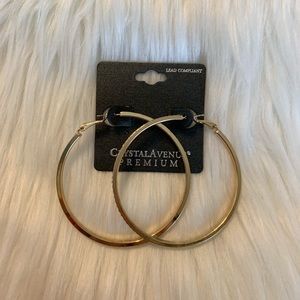 NEW Cute diamond fantasy hoops ✨